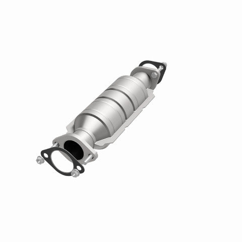 MagnaFlow direct-fit catalytic converter fits 2004-2009 Kia Spectra, 2004-2006 Hyundai Elantra, and more, this and 2008 Kia Spectra 2.0L stainless steel CARB compliant OBDII 51332