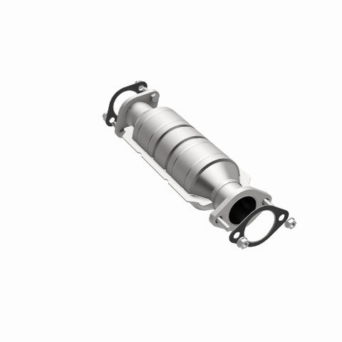 MagnaFlow direct-fit catalytic converter fits 2004-2009 Kia Spectra, 2004-2006 Hyundai Elantra, and more, this and 2008 Kia Spectra 2.0L stainless steel CARB compliant OBDII 51332