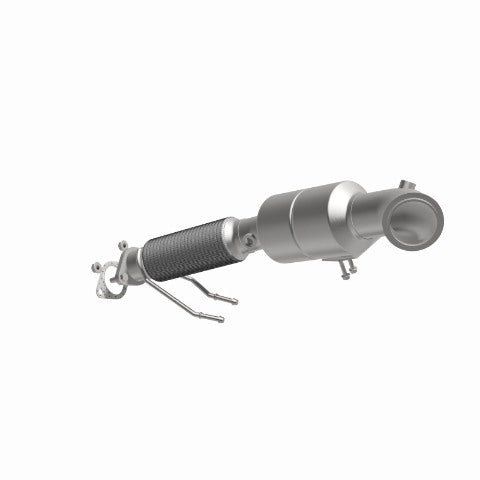 MagnaFlow direct-fit catalytic converter fits 2013-2016 Ford Fusion and Lincoln MKZ, this and 2014 Ford Fusion 2.0L T 2.0L stainless steel CARB compliant OBDII 51339