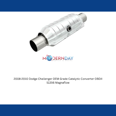 MagnaFlow catalytic converter for 2008-2010 Dodge Challenger 2.5 inch inlet/outlet stainless steel Federal EPA compliant OBDII