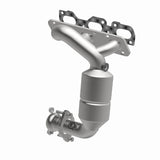 MagnaFlow direct-fit catalytic converter fits 2001-2007 Ford Escape, 2001-2006 Mazda Tribute, and more, this and 2001-2006 Escape 3.0 w/oil 3 inch inlet/outlet stainless steel CARB
