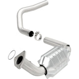 MagnaFlow direct-fit catalytic converter fits 2003-2006 Hummer H2 6.0L and 2003-2006 Hummer H2 6.0L driver side 6.0L driver side stainless steel CARB compliant OBDII 51372