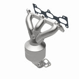 MagnaFlow direct-fit catalytic converter for 2005-2008 Kia 2.7L driver side stainless steel CARB compliant OBDII 51387