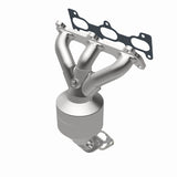 MagnaFlow direct-fit catalytic converter for 2005-2008 Kia 2.7L driver side stainless steel CARB compliant OBDII 51387