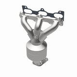 MagnaFlow direct-fit catalytic converter for 2005-2008 Kia 2.7L driver side stainless steel CARB compliant OBDII 51387