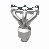 MagnaFlow direct-fit catalytic converter for 2005-2008 Kia 2.7L driver side stainless steel CARB compliant OBDII 51387