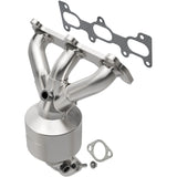 MagnaFlow direct-fit catalytic converter for 2005-2008 Kia 2.7L driver side stainless steel CARB compliant OBDII 51387
