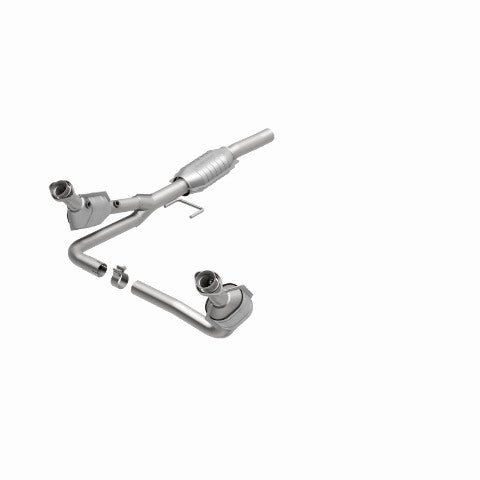 MagnaFlow direct-fit catalytic converter fits 2000-2003 Dodge Dakota 3.9L and 00 Dodge Dakota 3.9L 2wd 3.9L stainless steel CARB compliant OBDII 51392