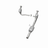 MagnaFlow direct-fit catalytic converter fits 2000-2003 Dodge Dakota 3.9L and 00 Dodge Dakota 3.9L 2wd 3.9L stainless steel CARB compliant OBDII 51392