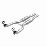 MagnaFlow direct-fit catalytic converter for 1997-1999 Chevy Corvette driver side stainless steel CARB compliant OBDII 51397