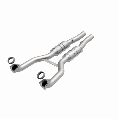 MagnaFlow direct-fit catalytic converter for 1997-1999 Chevy Corvette driver side stainless steel CARB compliant OBDII 51397