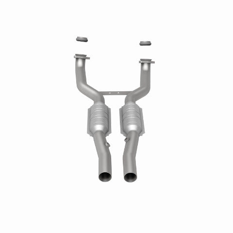 MagnaFlow direct-fit catalytic converter for 1997-1999 Chevy Corvette driver side stainless steel CARB compliant OBDII 51397