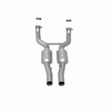 MagnaFlow direct-fit catalytic converter for 1997-1999 Chevy Corvette driver side stainless steel CARB compliant OBDII 51397