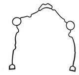 Jeep Silicone Black Timing Cover Gasket - 5139933AB