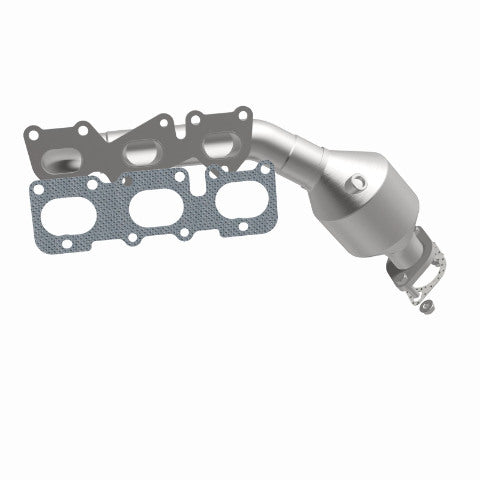 MagnaFlow direct-fit catalytic converter fits 2009 Kia Borrego 3.8L passenger side 3.8L passenger side stainless steel CARB compliant OBDII 51401