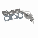 MagnaFlow direct-fit catalytic converter fits 2009 Kia Borrego 3.8L passenger side 3.8L passenger side stainless steel CARB compliant OBDII 51401