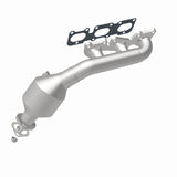 MagnaFlow direct-fit catalytic converter fits 2009 Kia Borrego 3.8L passenger side 3.8L passenger side stainless steel CARB compliant OBDII 51401