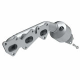 MagnaFlow direct-fit catalytic converter fits 2009 Kia Borrego 3.8L passenger side 3.8L passenger side stainless steel CARB compliant OBDII 51401