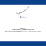MagnaFlow direct-fit catalytic converter for 2003-2006 Mercedes driver side stainless steel CARB compliant OBDII 51402