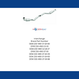 MagnaFlow direct-fit catalytic converter for 2003-2006 Mercedes passenger side passenger side exit stainless steel CARB compliant OBDII 51419