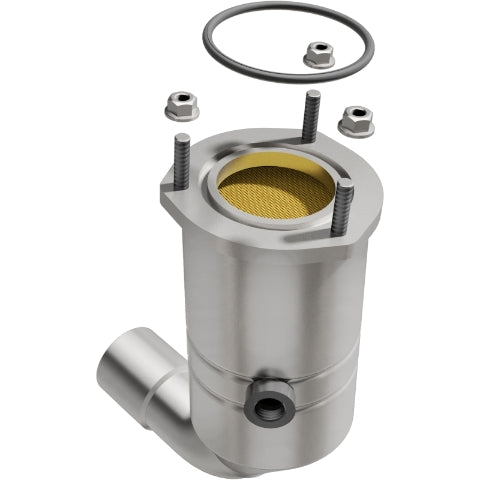 MagnaFlow direct-fit catalytic converter fits 2002-2003 Jaguar X-Type Front stainless steel CARB compliant OBDII 51432