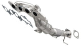 MagnaFlow direct-fit catalytic converter fits 2010-2013 Mazda 3 2.5L and 2012-2015 Mazda 5 2.5L stainless steel CARB compliant OBDII 51440