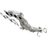 MagnaFlow direct-fit catalytic converter fits 2010-2013 Mazda 3 2.5L and 2012-2015 Mazda 5 2.5L stainless steel CARB compliant OBDII 51440