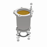 MagnaFlow direct-fit catalytic converter for 2003-2005 Kia 3.5L stainless steel CARB compliant OBDII 51457