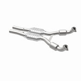 MagnaFlow direct-fit catalytic converter for 2000-2004 Chevy Corvette 5.7L stainless steel CARB compliant OBDII 51460