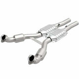 MagnaFlow direct-fit catalytic converter for 2000-2004 Chevy Corvette 5.7L stainless steel CARB compliant OBDII 51460