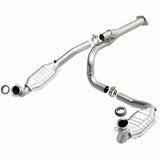 MagnaFlow direct-fit catalytic converter fits 2000-2002 Chevrolet Express 1500 4.3L and 2000-2002 GMC Savana 1500 4.3L stainless steel CARB compliant OBDII 51510