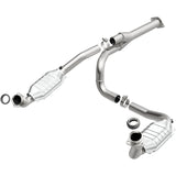 MagnaFlow direct-fit catalytic converter fits 2000-2002 Chevrolet Express 1500 4.3L and 2000-2002 GMC Savana 1500 4.3L stainless steel CARB compliant OBDII 51510