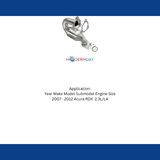 MagnaFlow direct-fit catalytic converter for 2007-2012 Acura 2.3L stainless steel CARB compliant 51519