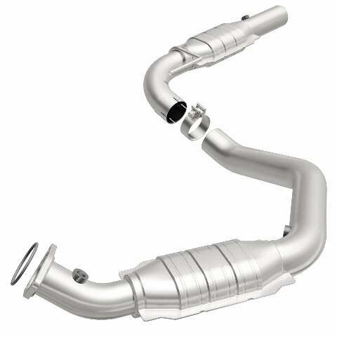MagnaFlow direct-fit catalytic converter fits 2006-2009 Chevrolet Express 2500, Chevrolet Express 3500, and additional vehicles and 2003-2005 Express 2500 4.8L driver side 4.8L dri
