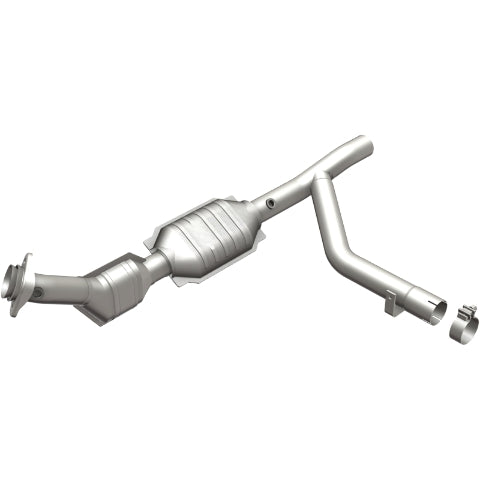 MagnaFlow direct-fit catalytic converter fits 2001-2003 Ford F-150 5.4L and 2001-2002 Lincoln Navigator 5.4L stainless steel CARB compliant OBDII 51544