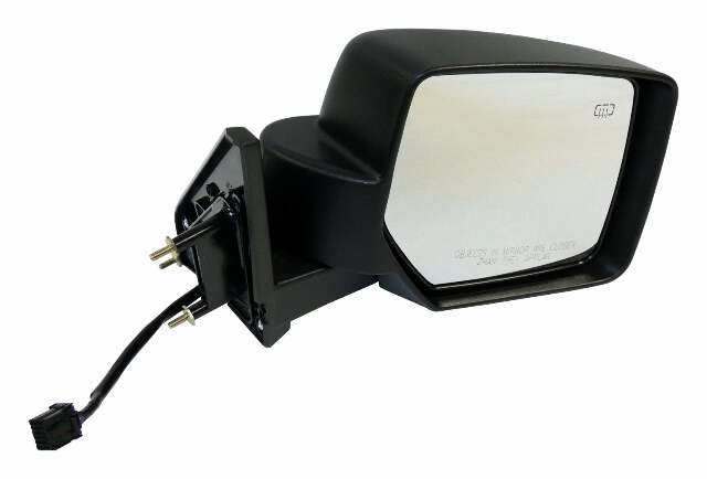 Jeep Plastic Black side mirror assembly - 5155458AK