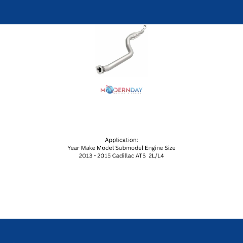 MagnaFlow direct-fit catalytic converter for 2013-2016 Cadillac stainless steel CARB compliant OBDII 51577