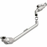 MagnaFlow direct-fit catalytic converter fits 2003-2005 Mercedes-Benz CLK320 3.2L and 2003 Mercedes CLK320 3.2L stainless steel CARB compliant OBDII 51582