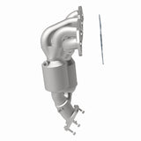 MagnaFlow direct-fit catalytic converter for 2007-2012 Nissan Sentra 2.5L stainless steel CARB compliant OBDII 51591