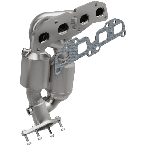 MagnaFlow direct-fit catalytic converter for 2007-2012 Nissan Sentra 2.5L stainless steel CARB compliant OBDII 51591