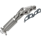 MagnaFlow direct-fit catalytic converter for 2005-2019 Nissan Frontier stainless steel CARB compliant OBDII 51596