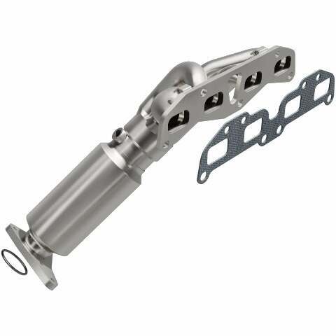 MagnaFlow direct-fit catalytic converter for 2005-2019 Nissan Frontier stainless steel CARB compliant OBDII 51596