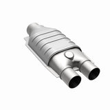 MagnaFlow universal catalytic converter 2.5 inch inlet/outlet stainless steel Federal EPA compliant OBDII 51607