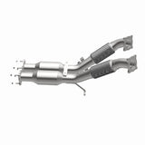 MagnaFlow direct-fit catalytic converter fits 2010-2014 Volvo XC60 and 2008-2009 Volvo XC70. Hardware is included to eliminate the hassle of working with corroded factory parts and