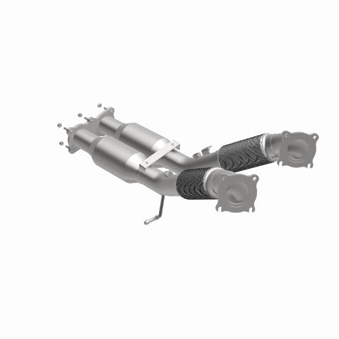 MagnaFlow direct-fit catalytic converter fits 2010-2014 Volvo XC60 and 2008-2009 Volvo XC70. Hardware is included to eliminate the hassle of working with corroded factory parts and