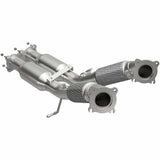 MagnaFlow direct-fit catalytic converter fits 2010-2014 Volvo XC60 and 2008-2009 Volvo XC70. Hardware is included to eliminate the hassle of working with corroded factory parts and