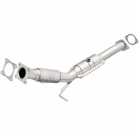 MagnaFlow direct-fit catalytic converter fits 2003-2005 Volvo S60 and 2003-2007 Volvo V70. Avoid potential exhaust leaks by using the included gaskets to get a proper seal and 2003