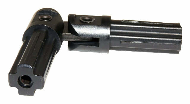 Left or Right soft top kit Side Bow Knuckle for 07-18 Jeep Wrangler JK Wrangler w/ Sunrider - 5166017AB steel black