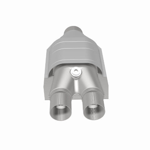 MagnaFlow universal catalytic converter 2.5 inch inlet/outlet stainless steel Federal EPA compliant OBDII 51667