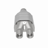 MagnaFlow universal catalytic converter 2.5 inch inlet/outlet stainless steel Federal EPA compliant OBDII 51667